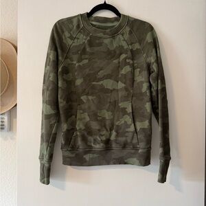 Women’s Lululemon Camo Sweatshirt - Size S